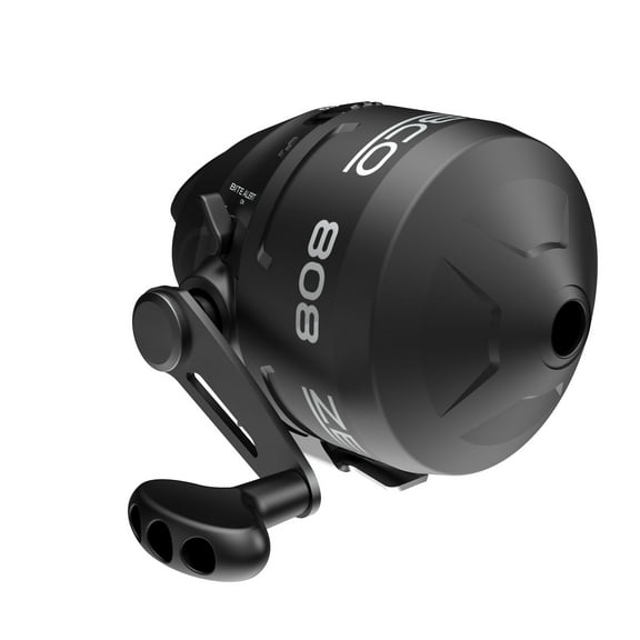 Zebco 808 Spincast Fishing Reel, Size 80 Reel, Black