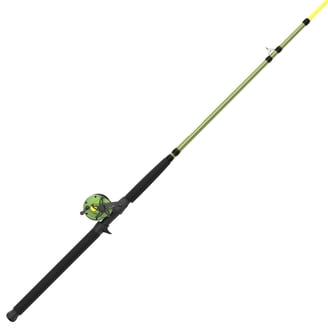 best fishing pole under 500 Fiblink Saltwater Rod 1 Piece Trolling Rod Deep Drop Sea Roller Rod Big Game Conventional Boat Heavy Duty Fishing (5'6",80-120lbs) : Sports & Outdoors Its great for day and night fishing and automatically shuts down the fish alarm system as you reel in your fish Sougayilang Fiberglass Fishing Pole Conventional