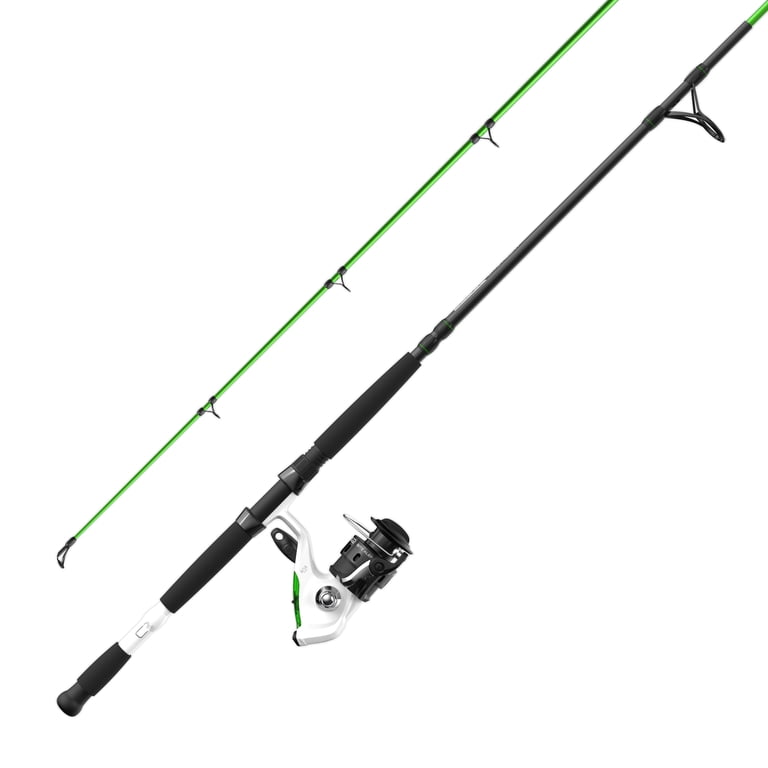 Free Shipping! Zebco Spinning Reel and Fiberglass Fishing Rod
