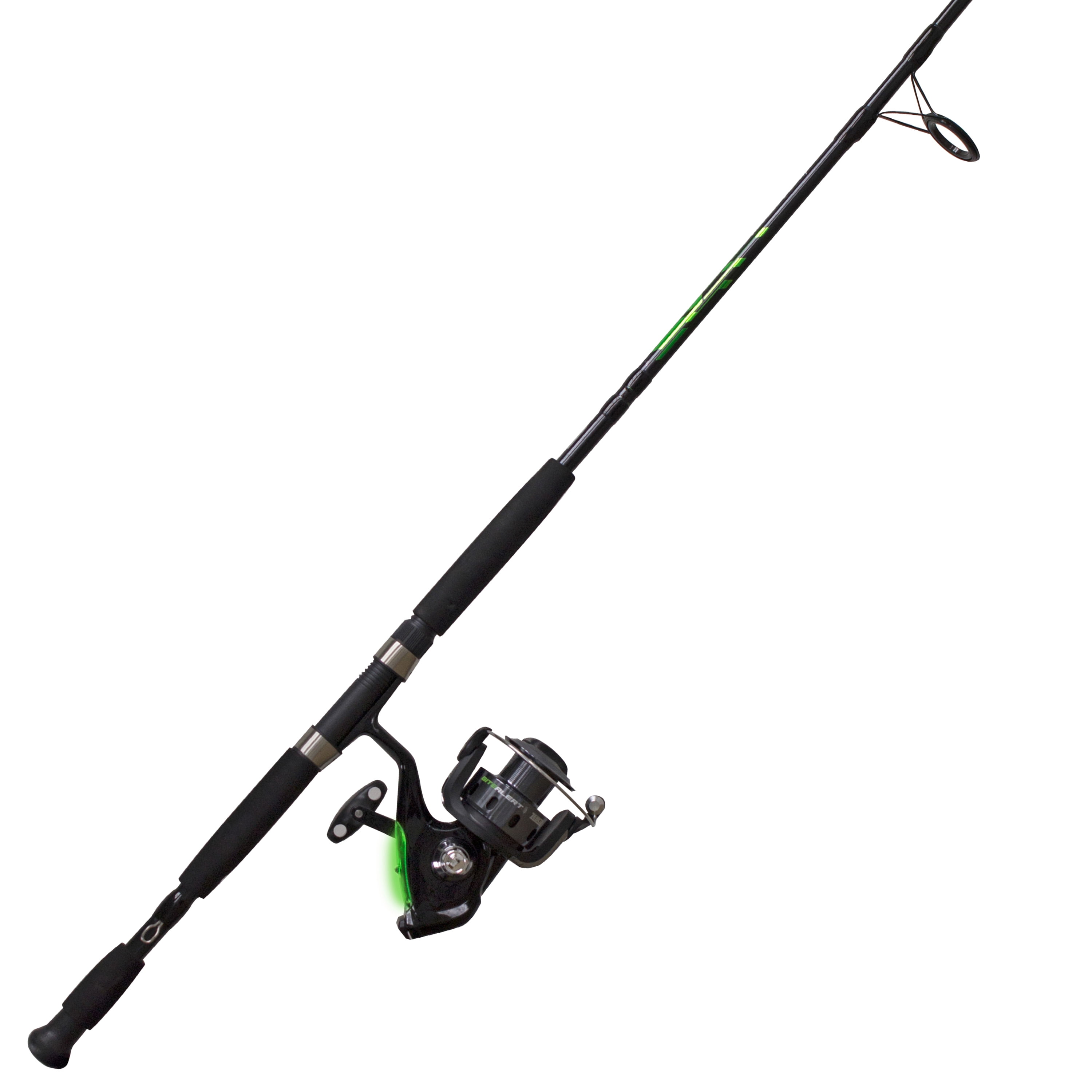 Zebco Bite Alert Spinning Reel and Fishing Rod Combo, 7-Foot 2