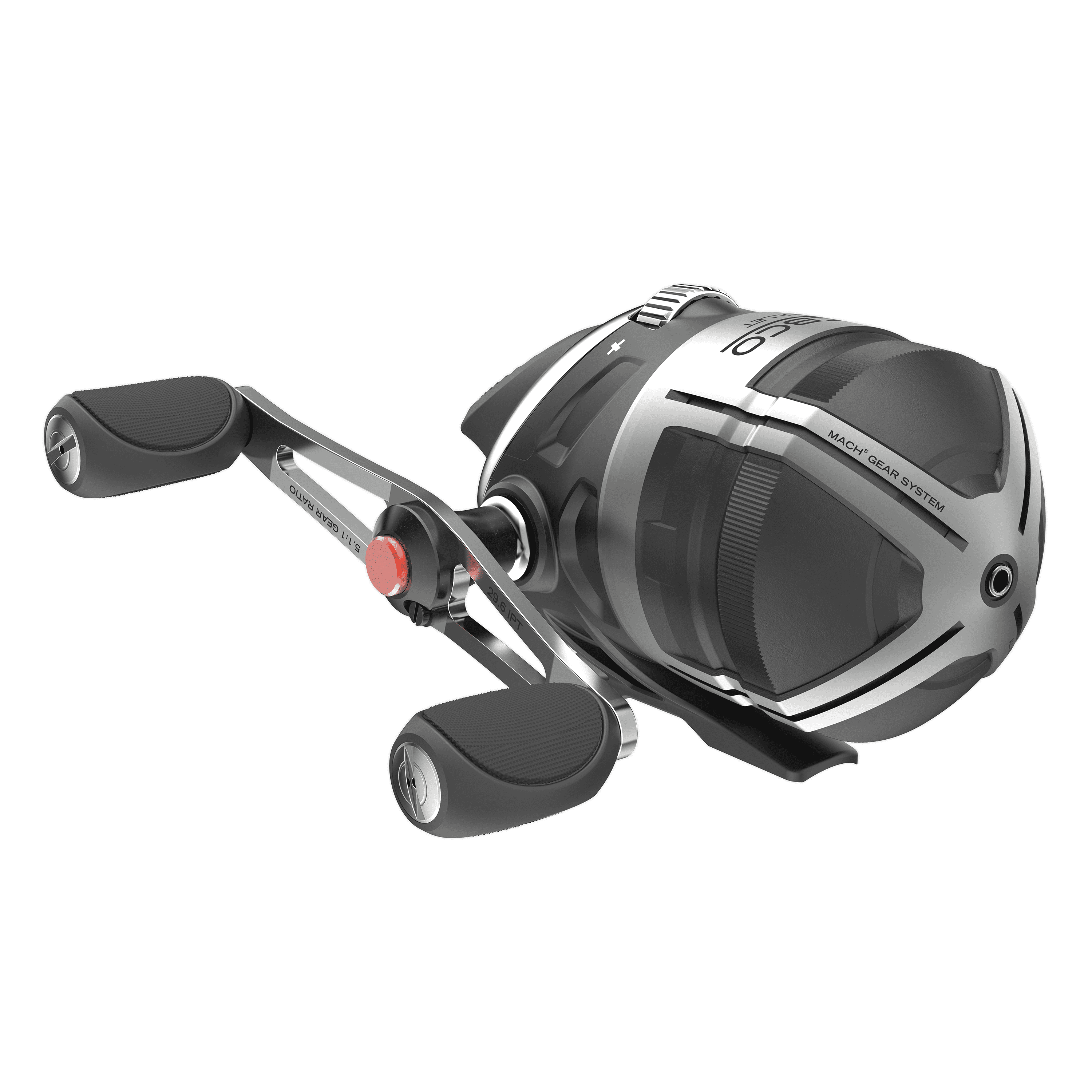 Zebco Bullet Spincast Fishing Reel 8+1 Ball Bearings with An Ultra Smooth 5.1:1 Gear Ratio