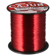 Zebco Cajun Line Smooth Cast Fishing Line, Low Vis Ragin' Red, 14-Pound Tested