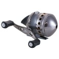 thumbnail image 1 of Zebco Delta Spincast Fishing Reel, Size 30 Reel, Changeable Right- or Left-Hand Retrieve, Pre-Spooled with 10-Pound Zebco Fishing Line, Aluminum and Double Anodized Front Cover, Silver, 1 of 2