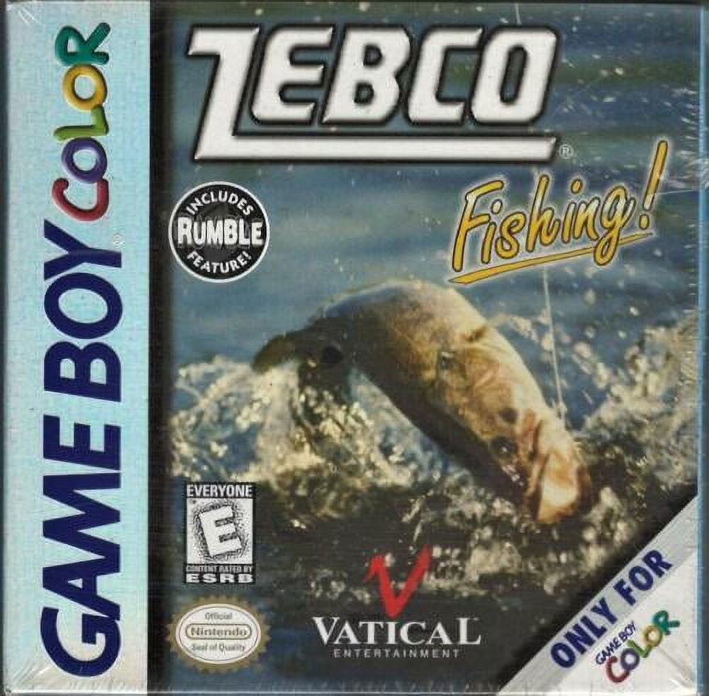 black bass lure fishing gameboy color Manual Only
