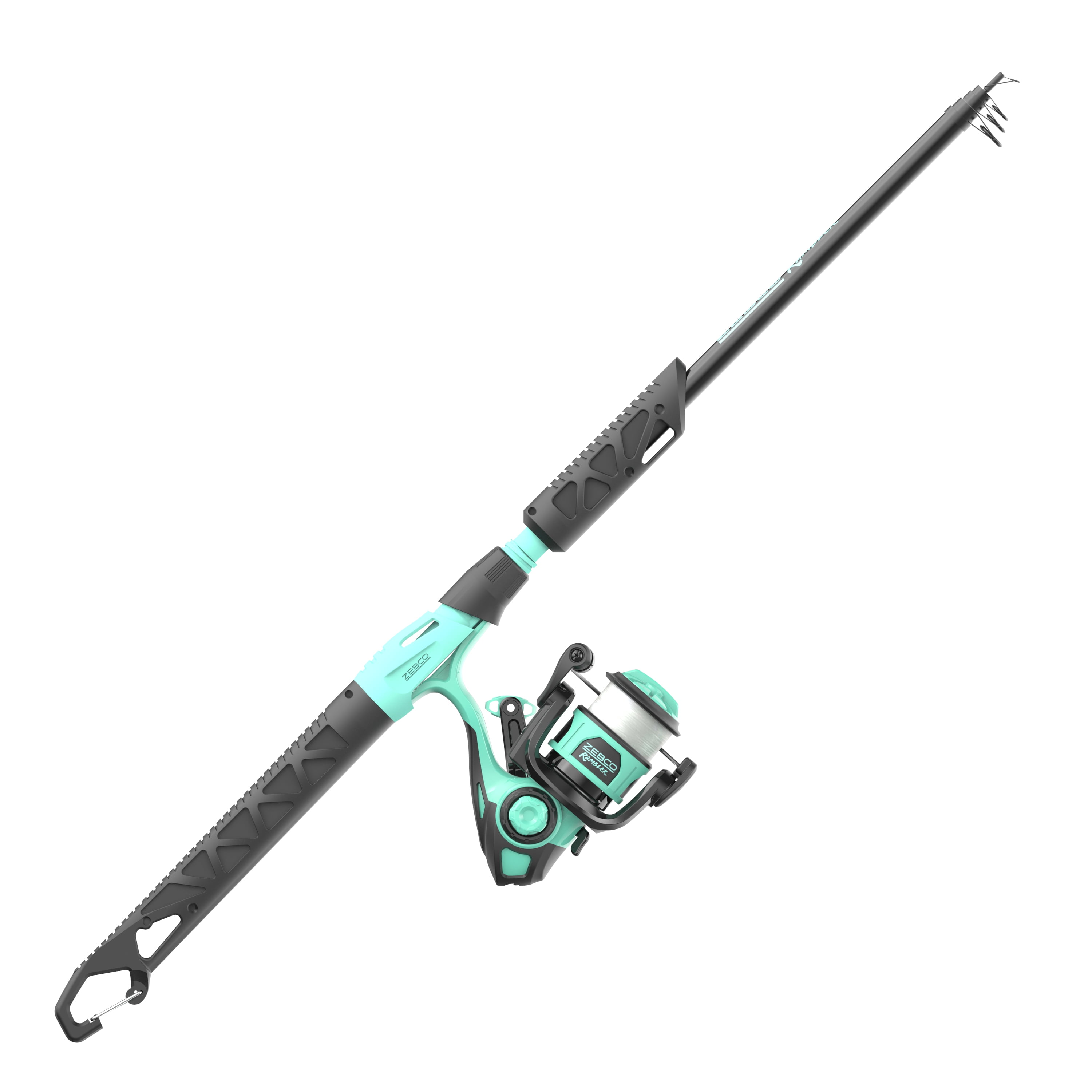 Zebco Kids Rambler Spinning Reel and Fishing Rod Combo, 5-Foot