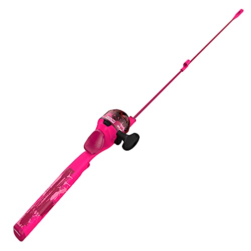 Zebco Kids Splash Floating Spincast Reel and Fishing Rod Combo, 29Inch