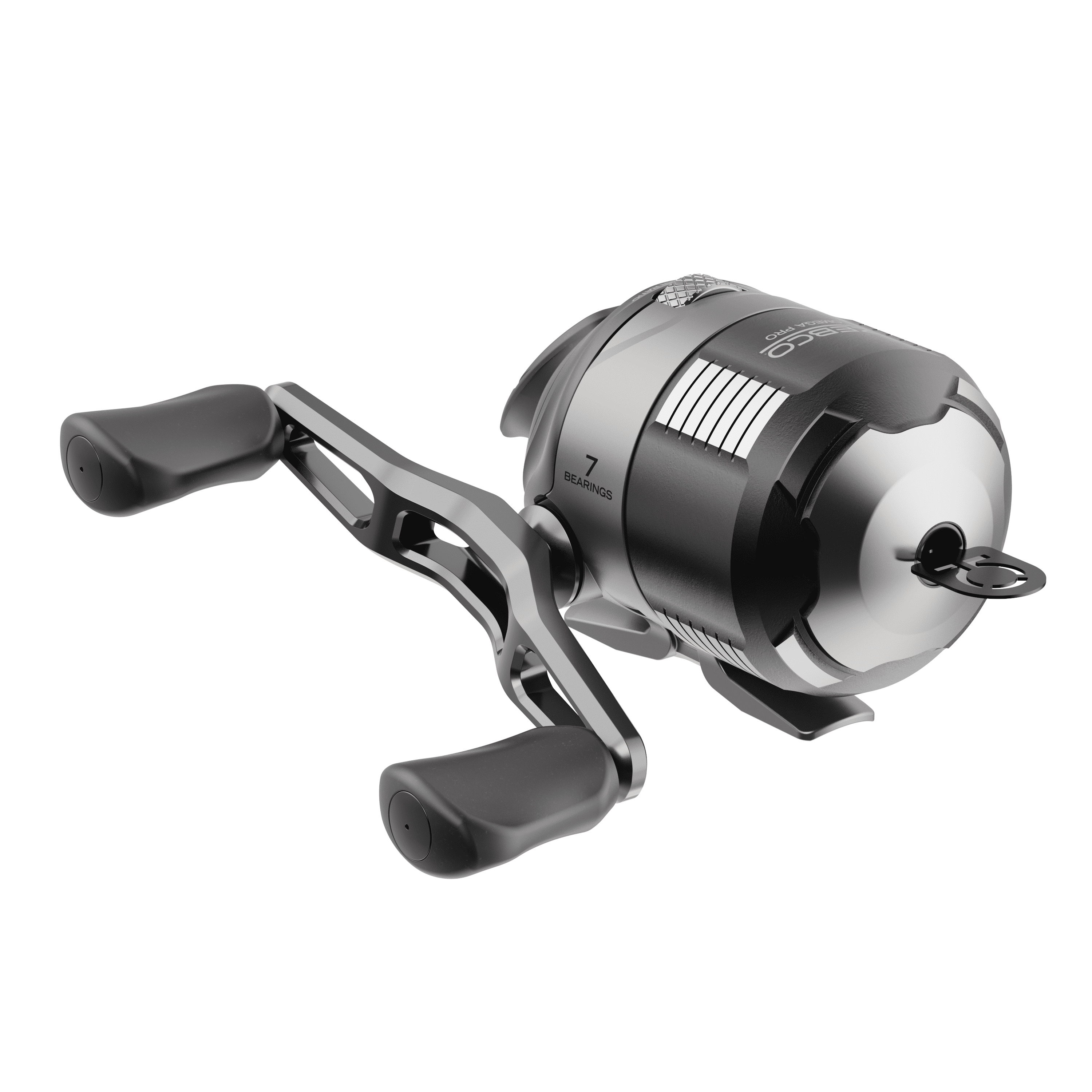 Zebco Omega Pro Spincast Fishing Reel, Size 30 Reel, Dual Ceramic Pick-up  Pins, Solid-Brass Pinion Gear, GlideLine ll Line Retrieval System