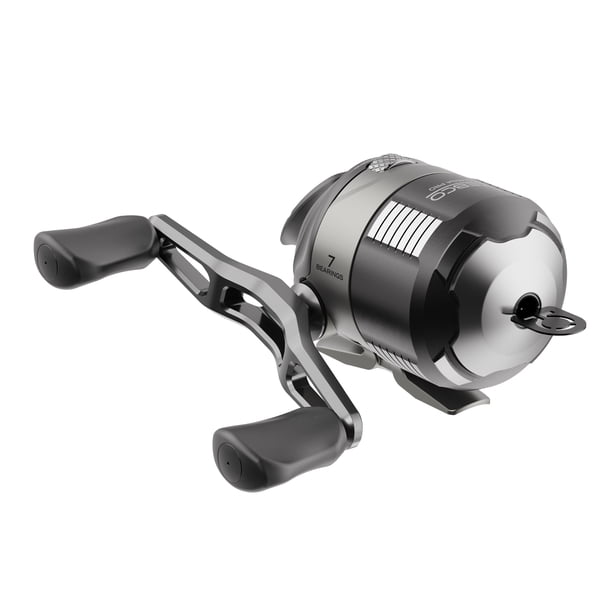 Zebco, Spincast Fishing Reel, Size 20, Black, Aluminum Body
