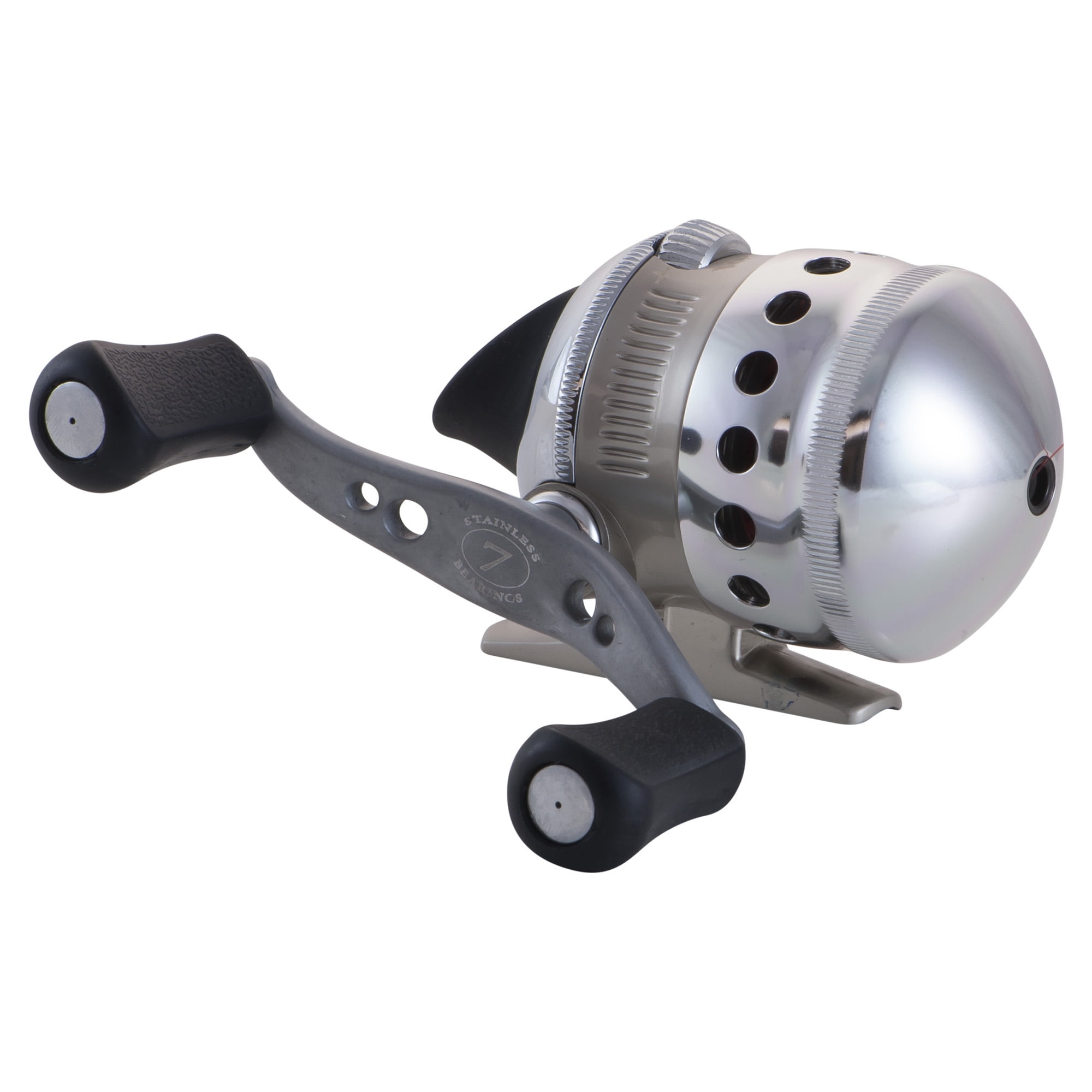 Zebco Omega Spincast Fishing Reel, Size 20 Reel, Changeable Right or  Left-Hand Retrieve, Pre-Spooled with 6-Pound Zebco Fishing Line, Aluminum  and
