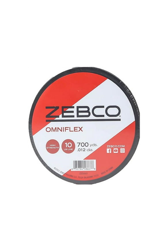 Omniflex Monofilament Fishing Line, 10-Pound Tested, Clear