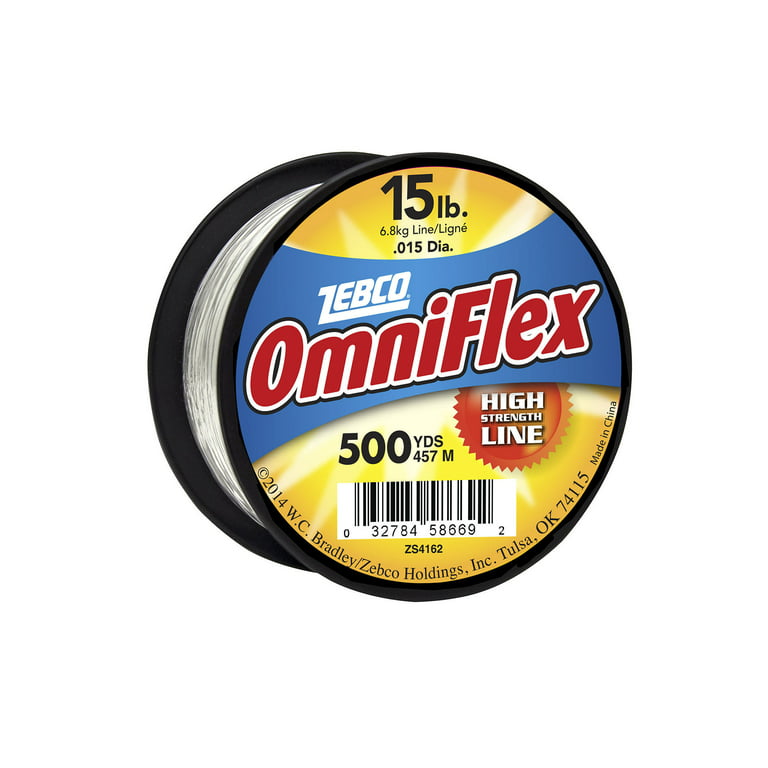 15lb Test Omniflex Monofilament Fishing Line 500 Yards