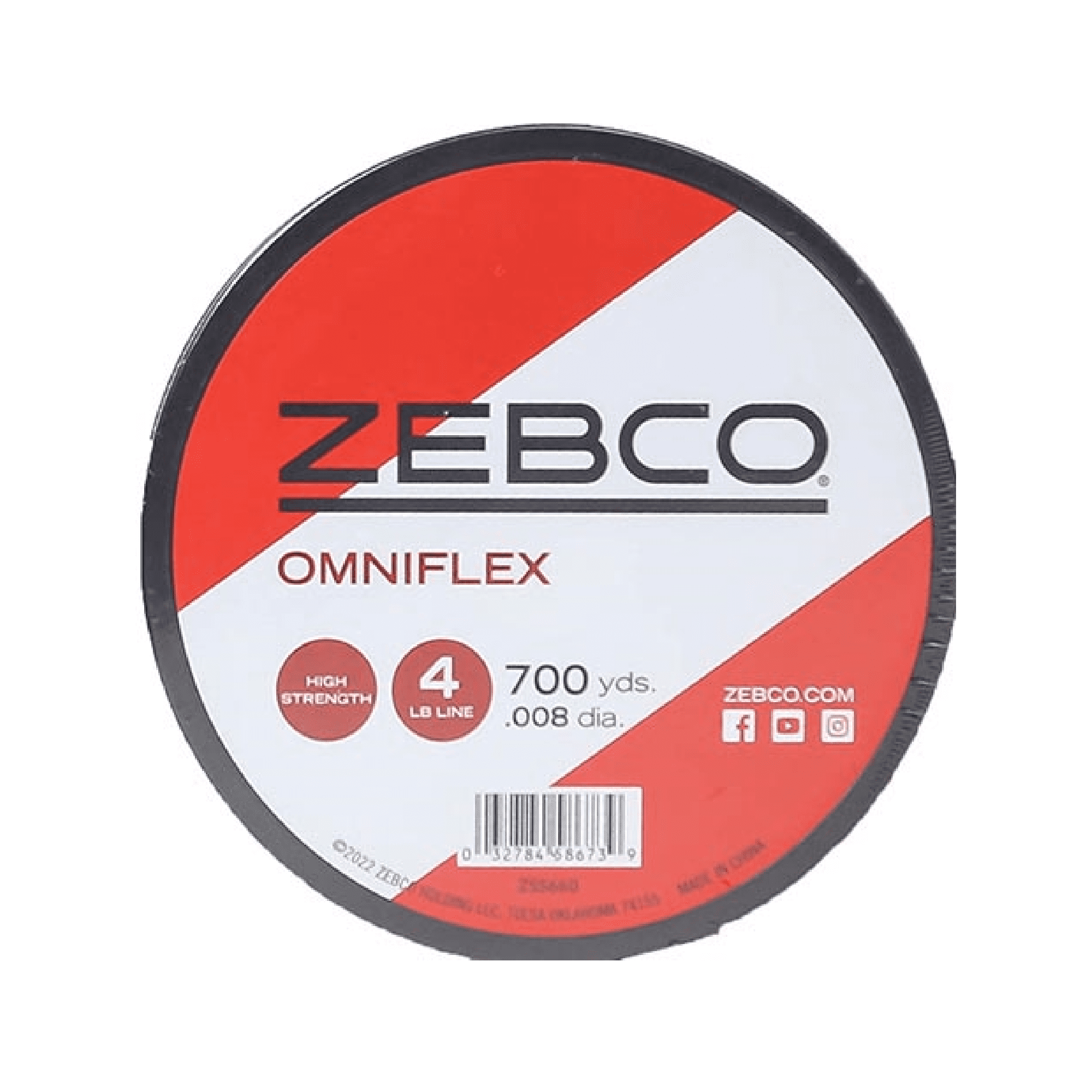 Zebco Omniflex Monofilament Fishing Line, 4-Pound Tested