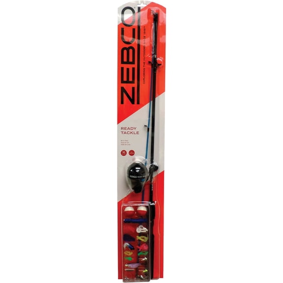 Zebco Ready Tackle Fishing Rod and Reel Combo - Spincast, 10 Lb Line Capacity  Residential Use, Standard Application