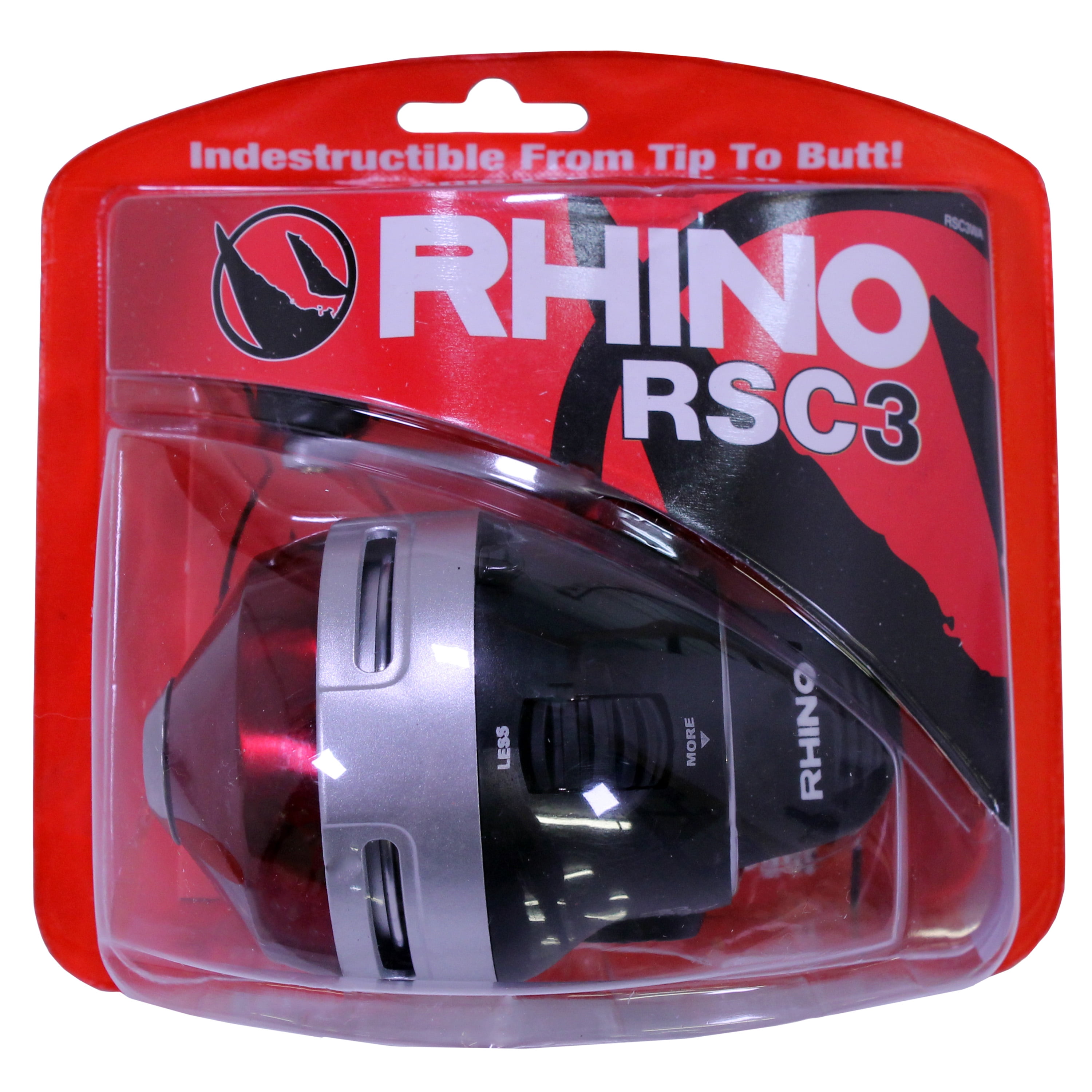 Zebco Rhino Spincast Reel, Size 3, 2.9:1 Gear Ratio, 17 Retrieve