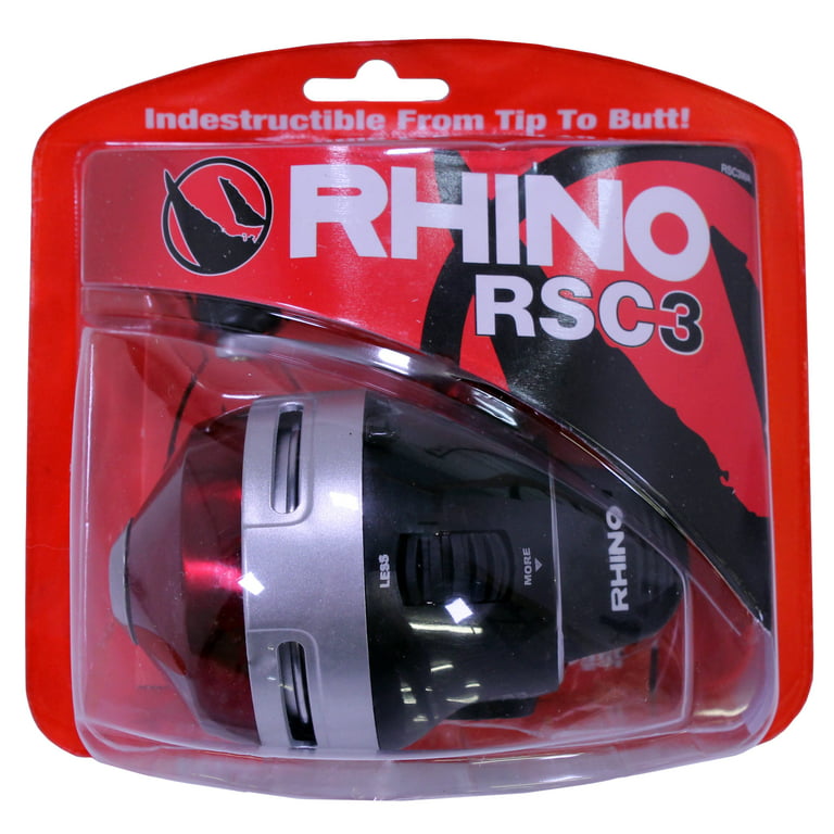 Zebco Rhino Spincast Reel, Size 3, 2.9:1 Gear Ratio, 17 Retrieve Rate,  Ambidextrous 