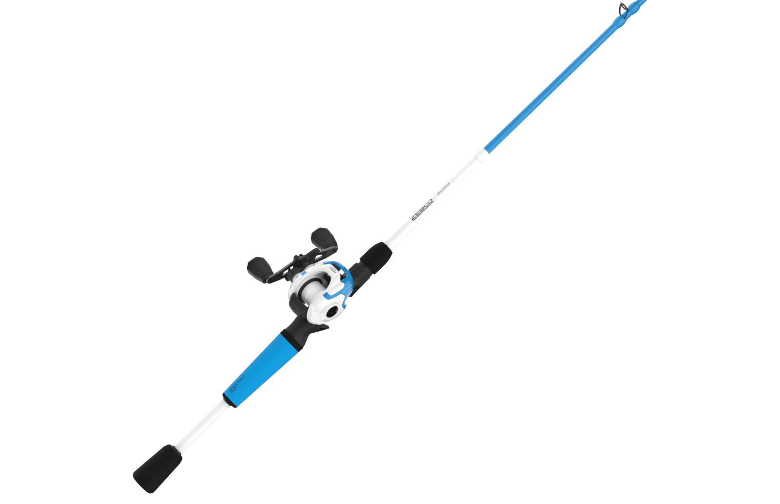 Zebco Roam Baitcast Reel and Fishing Rod Combo, 6Foot 6Inch 2piece