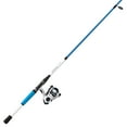 thumbnail image 1 of Zebco Roam Spinning Reel and Fishing Rod Combo, 6-Foot 6-Inch 2-Piece Rod, Size 30 Reel, Blue, 1 of 6
