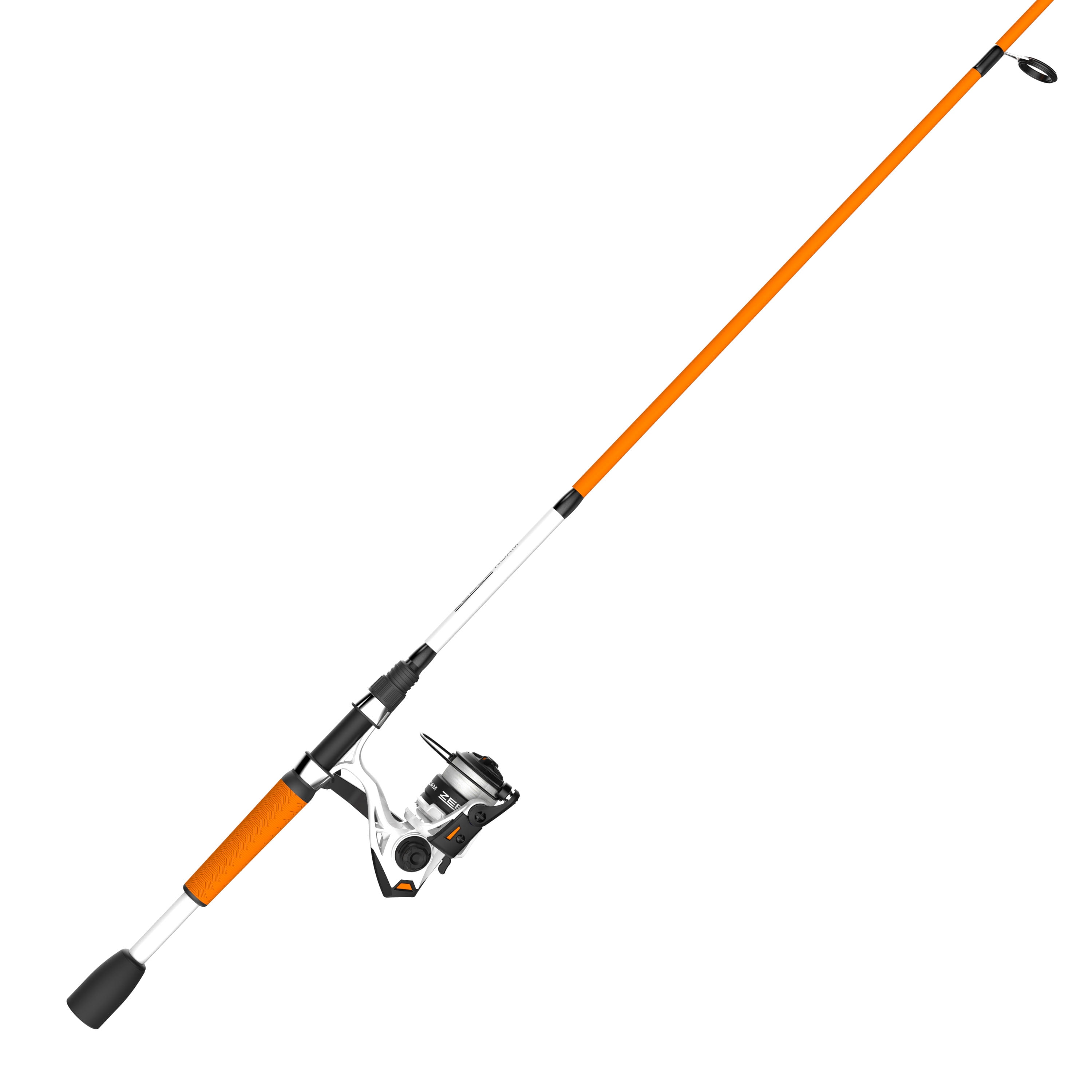 Zebco Rhino Tough Cross-Weave Glowtip Spinning Fishing Rod, 6-Foot