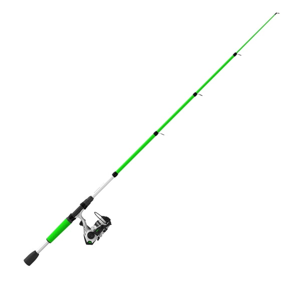 Zebco Roam Spinning Reel, Telescopic Rod Combo, 19-Inch to 6-Foot ...