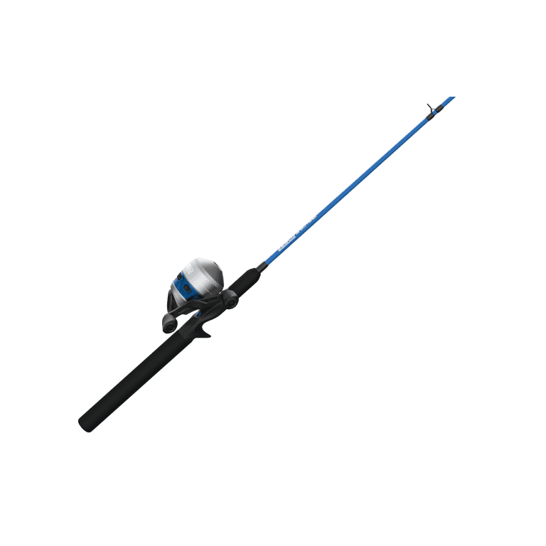 Zebco Salt Fisher 33 Spincast Reel and Fishing Rod Combo, 6-Foot
