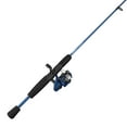 thumbnail image 1 of Zebco Slingshot Spincast Reel and Fishing Rod Combo, 5-Foot 6-Inch Fishing Pole, Size 20 Reel, Blue, 1 of 8