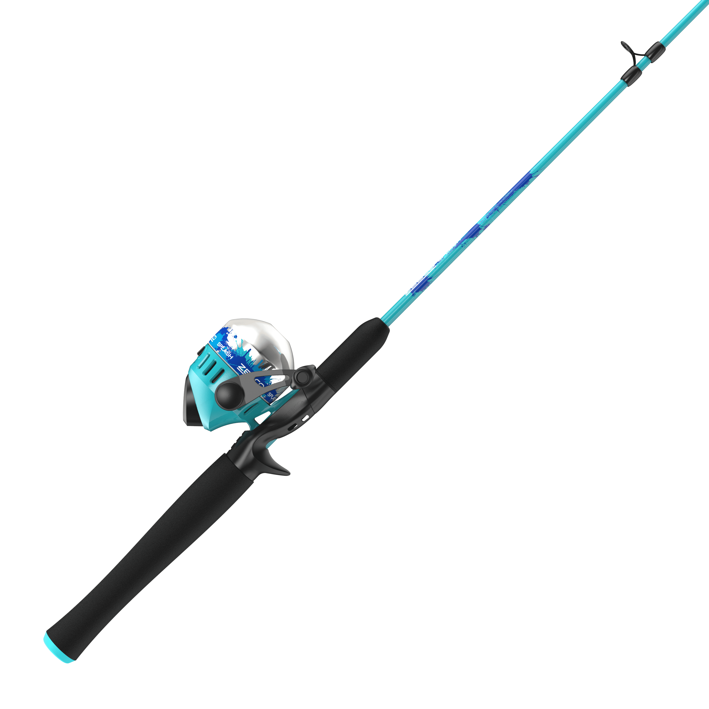 Zebco Splash Spincast Reel and Fishing Rod Combo, 6-Foot Fishing