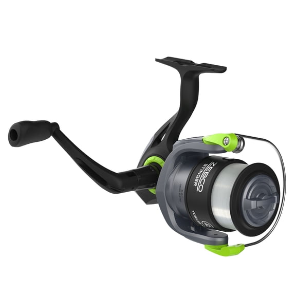 Zebco Stinger Spinning Fishing Reel, Size 40, 5.2:1 Gear Ratio, 1+1 Bearings, 12-Pound Line (Clam Packaging)