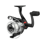 Zebco Verge Spinning Fishing Reel, Size 30 Reel, Changeable Right- or Left-Hand Retrieve, Pre-Spooled with 10-Pound Zebco Fishing Line, All-Metal Gears, TRU Balance Rotor, Black
