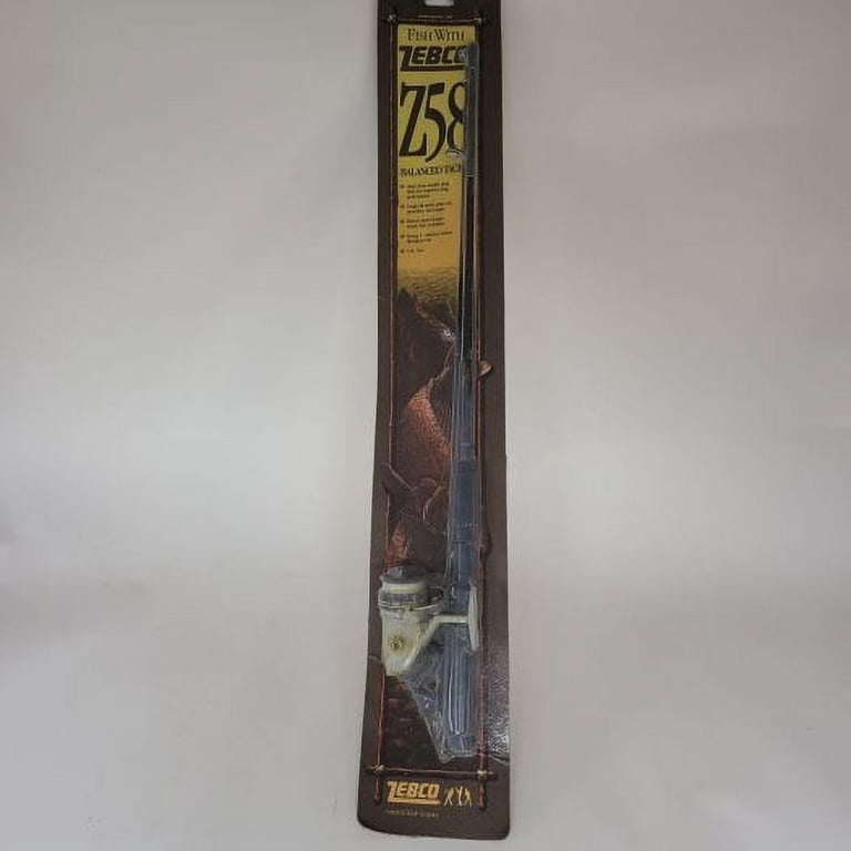 Zebco Z58 Balanced Tackle 5 Ft. Fiberglass 6 Lb. Line Fishing Rod