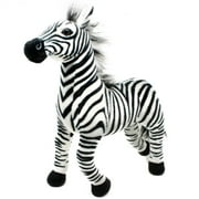 Zebenjo the Zebra | 16 Inch Stuffed Animal Plush | By TigerHart Toys