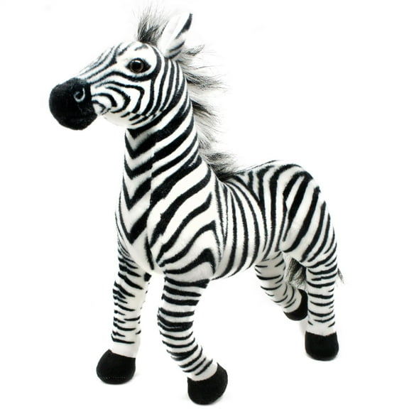 Zebenjo the Zebra | 16 Inch Stuffed Animal Plush | By TigerHart Toys