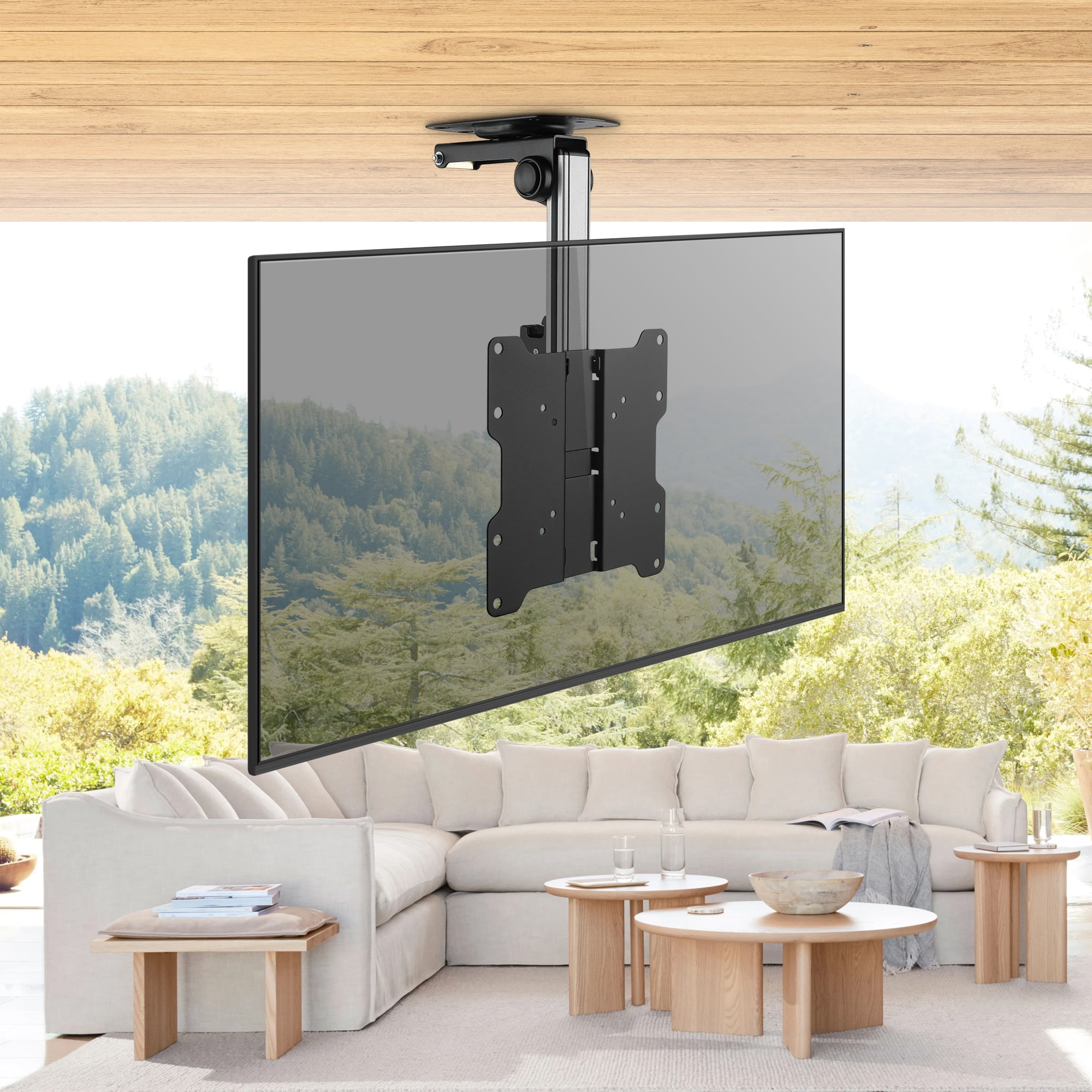 ZeboZap Gazebo Big Screen Outdoor Ceiling TV Mount Adjustable Height