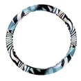 thumbnail image 1 of Zebra 14.5 Inch Printing PVC Leather Car Wheel Cover Auto Accessories Steering Wheel Cover, 1 of 1