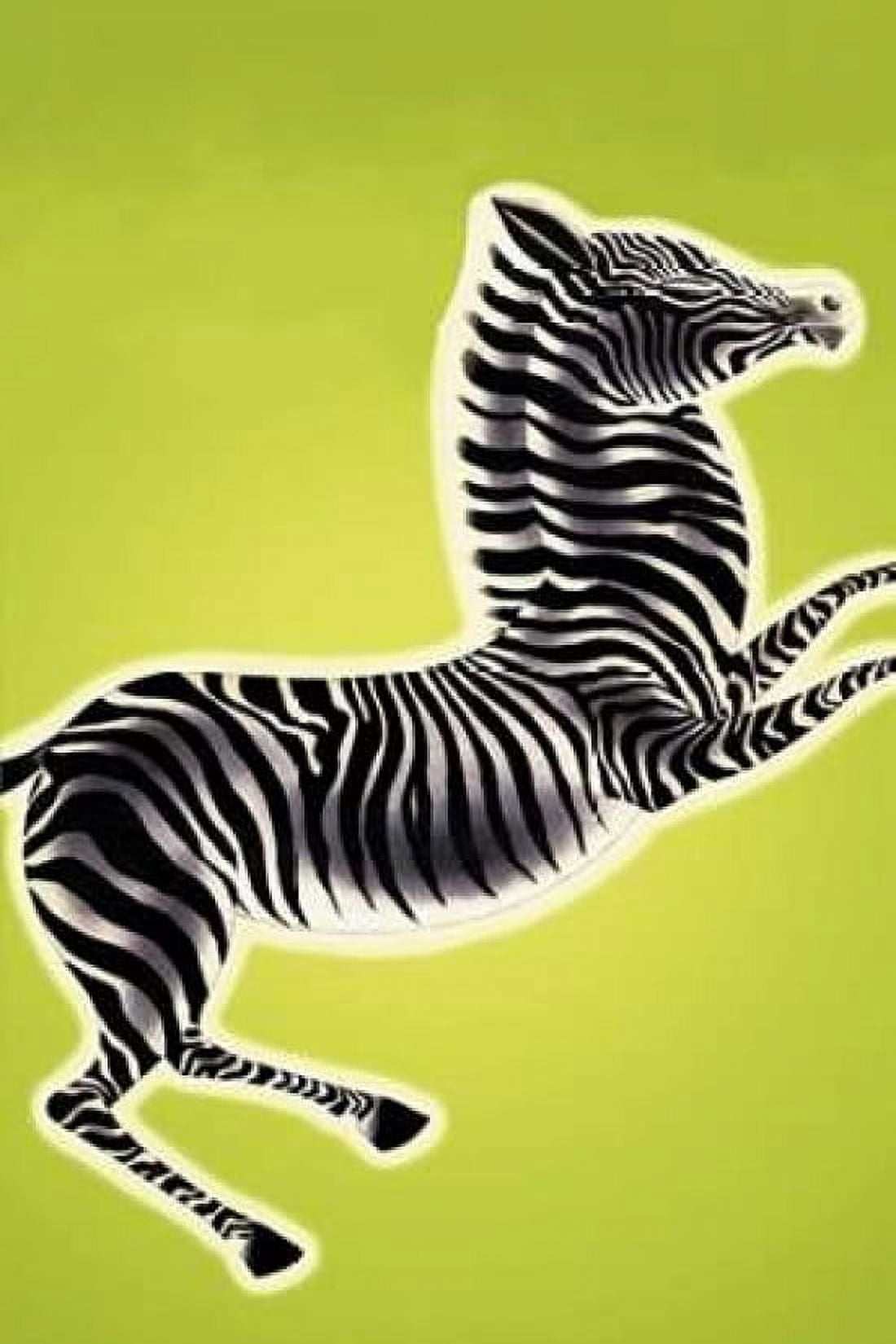 Zebra 1933 Canvas Art - Frank McIntosh (24 x 36)