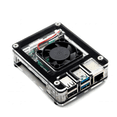 thumbnail image 1 of Zebra 4 Interior Fan Case for Raspberry Pi 4 B, 1 of 3