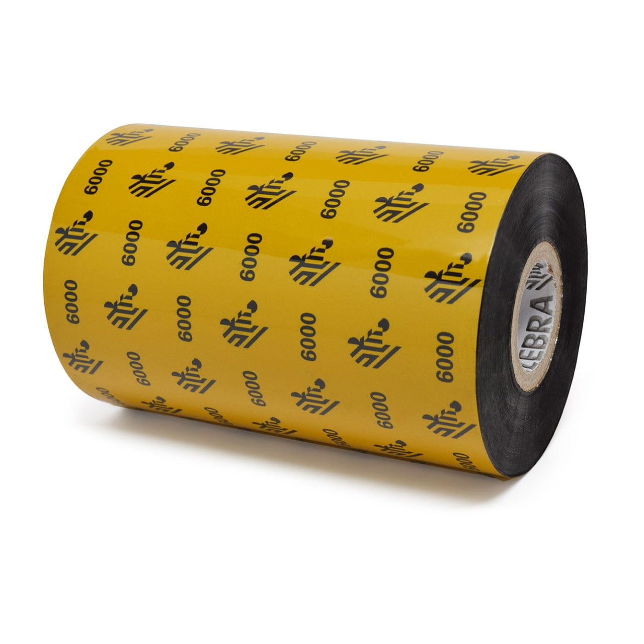 Zebra 6200 Thermal Transfer Wax Ribbon, 3.27" x 1,476', 1" Core, 24 Ribbons