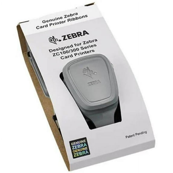 Zebra 800100-101 Mono -Black Ribbon with 2000 Images for ZC100