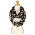 thumbnail image 1 of Zebra Animal Print Infinity Loop Fashion Scarf, 1 of 2