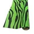 thumbnail image 1 of Zebra Banquet Plastic Table Uncut Roll, 40-Inch x 100-Feet, Apple Green, 1 of 1