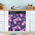 thumbnail image 1 of Zebra Beautiful Flowers Dishwasher Magnetic Covers Magnet Sticker Kitchen Decor Dishwasher Refrigerator Front Door Covers Decorative Magnetic 23" x 26", 1 of 6
