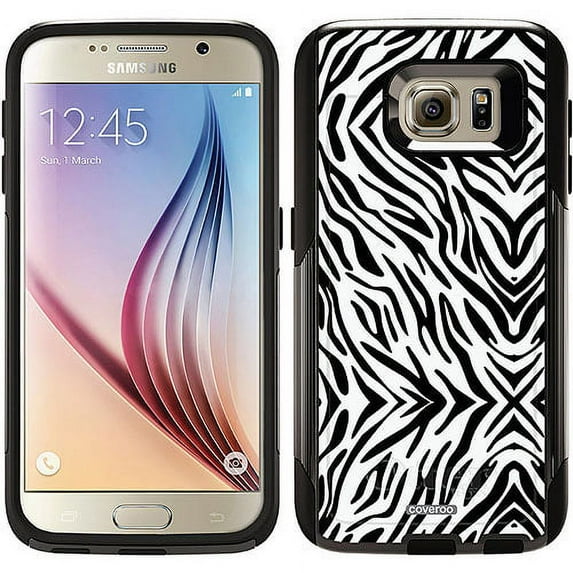 Spot goodsZebra Black Design on OtterBox Commuter Series Case for Samsung Galaxy S6