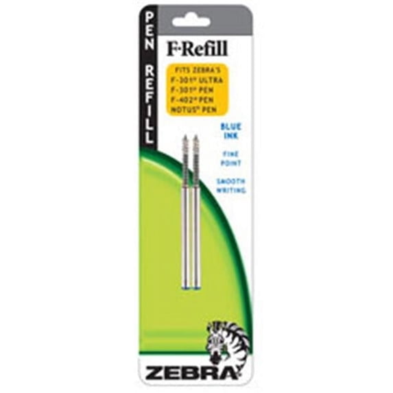 Zebra Blue Ink Fine 2 Pack Refill