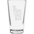thumbnail image 1 of Zebra Body Zoo Animal Themed Etched All Purpose 16oz Libbey Pint Glass, 1 of 1