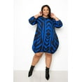 thumbnail image 1 of Zebra Bubbled Dress 2XL, 1 of 8