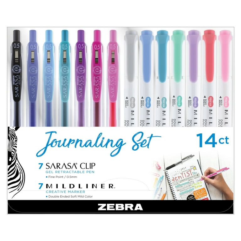 Zebra Journaling Pen Set