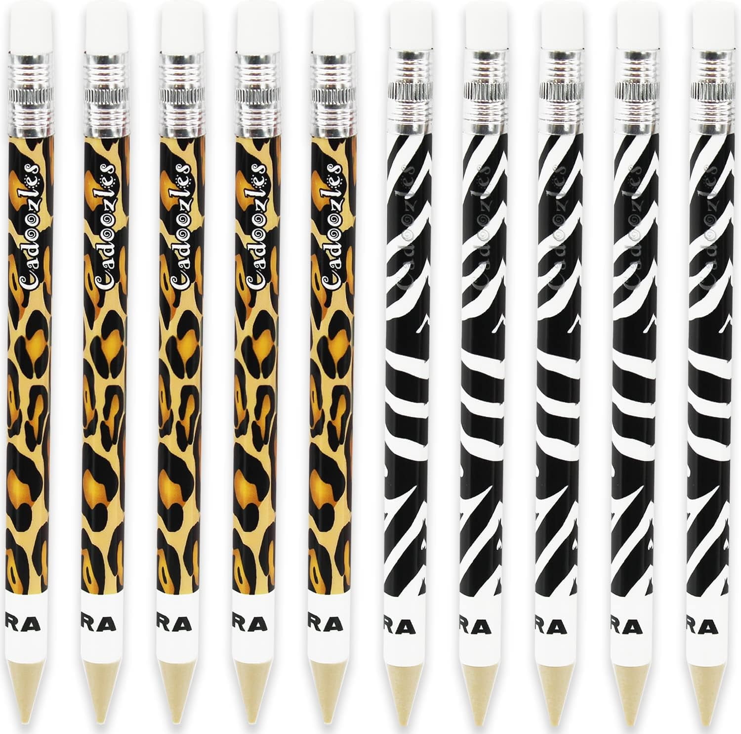Zebra Cadoozle Mini Mechanical Pencil - 0.7mm Lead - Novelty Zebra and ...
