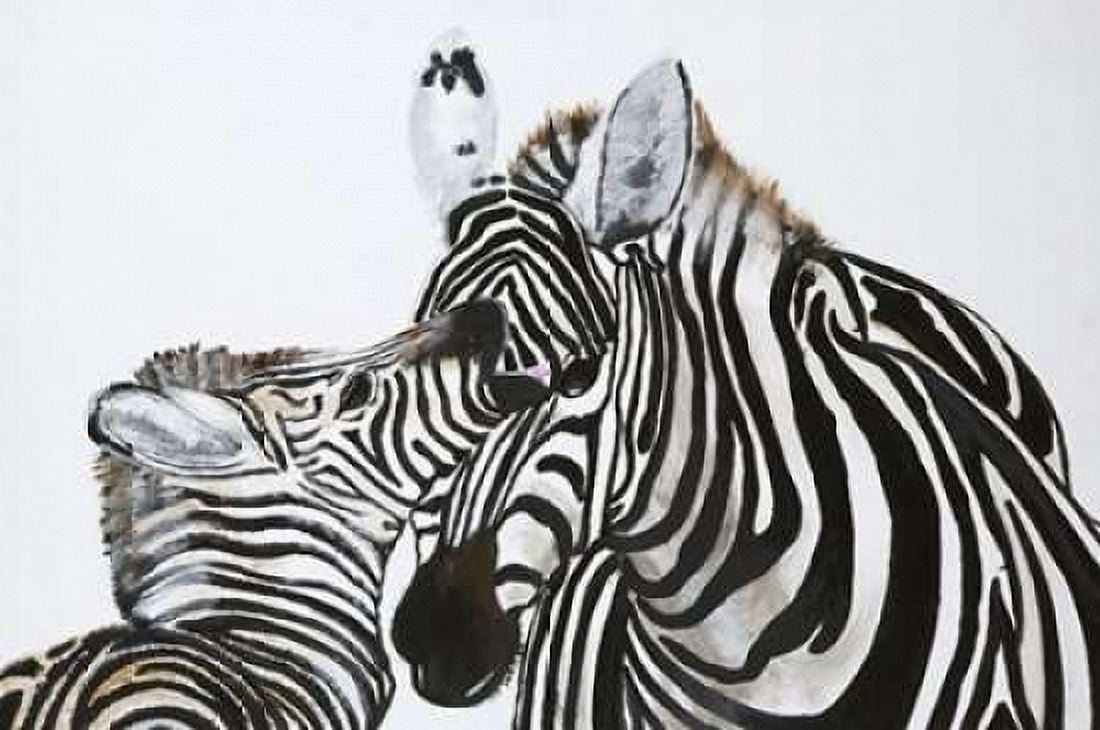 Zebra Canvas Art - O Elki (24 x 36)