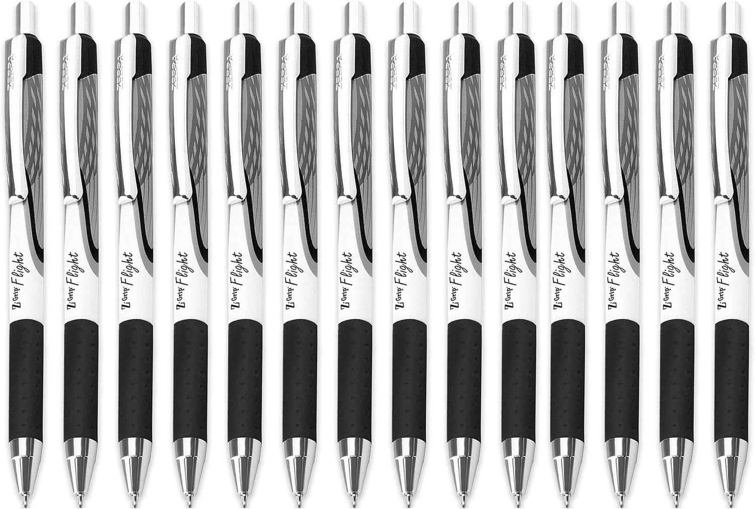 Zebra Classic Z-Grip Flight Ballpoint Pens - 1.2mm - Black