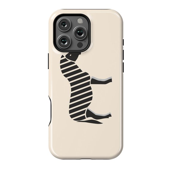 Zebra Cross Animal Print Phone Case for iPhone 11 12 13 14 15 16 17 Pro Max