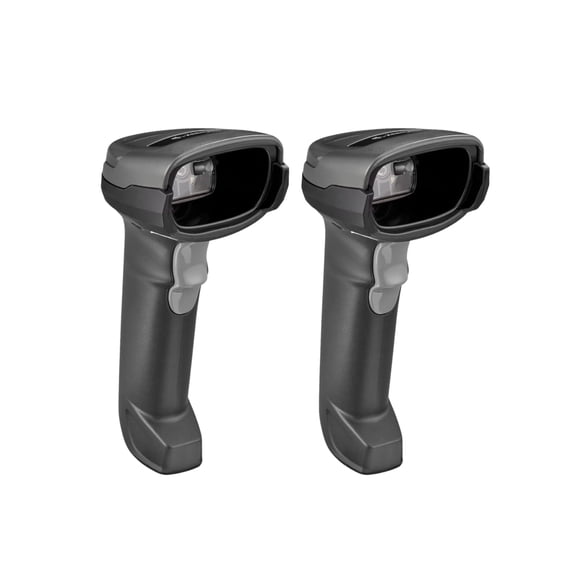 Zebra DS2278 Omnidirectional Cordless Handheld Standard Range Area Imager Kit with Cradle (Black, 2-Pack)